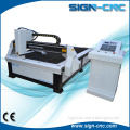 table type cnc cutting machine with water table cutting plasma and flame cutting